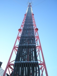 tower before painting - skyline tower painting
