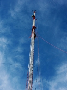 finished tower painted by skyline
